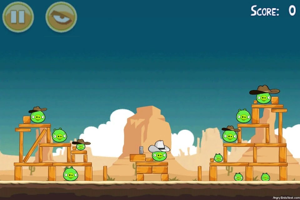 Ham em high angry birds