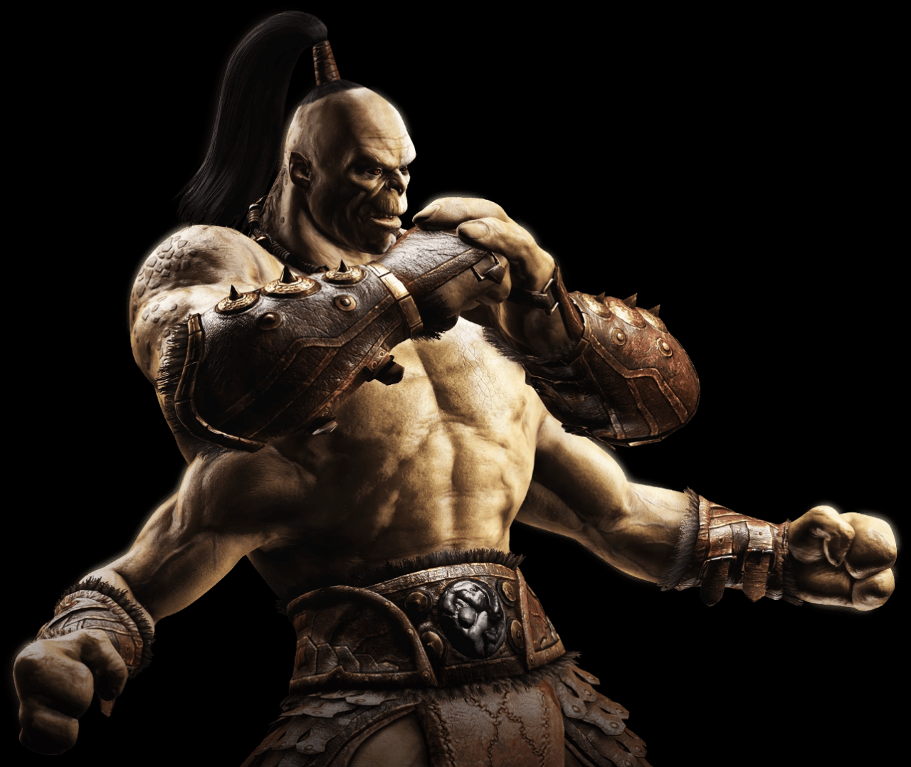 Mortal kombat goro shaolin monks personagem kintaro fighting boss final babality momento shao curiosidades fondos gamecube twittear