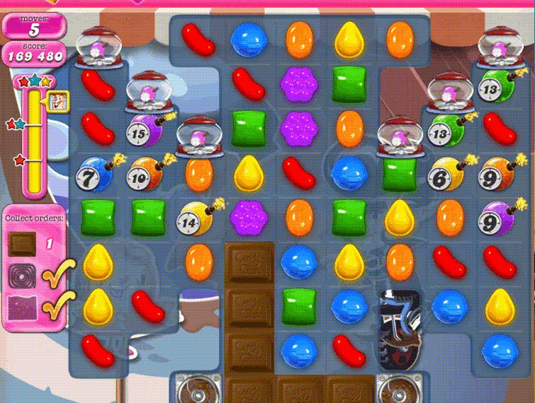 Candy crush color bomb