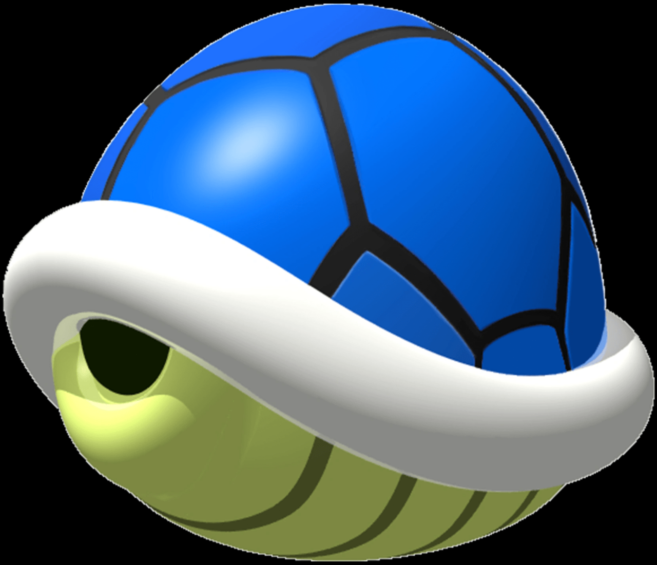 Red turtle shell mario