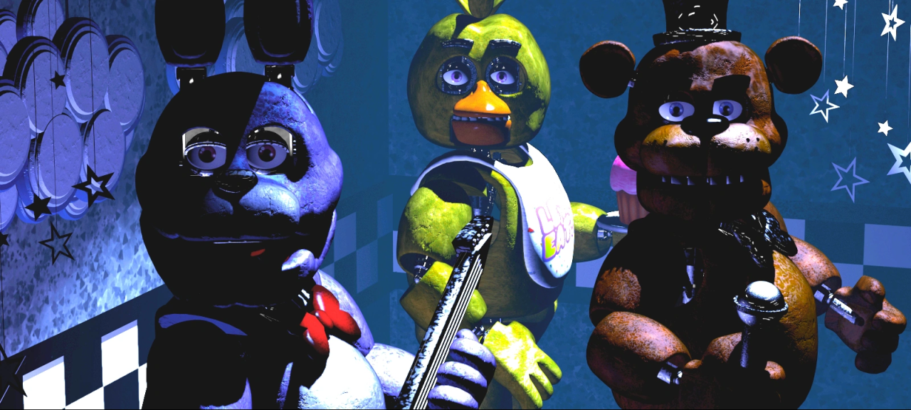 All animatronics fnaf 4