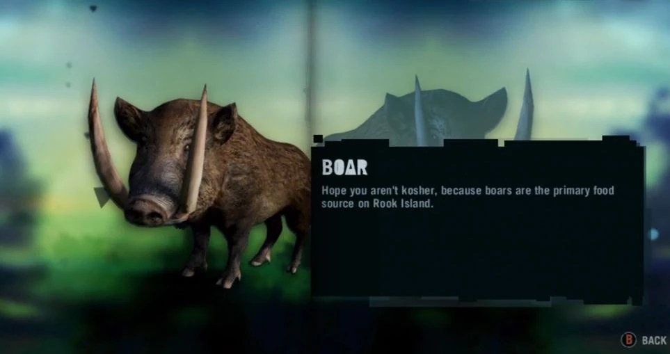 Wild boar far cry 3