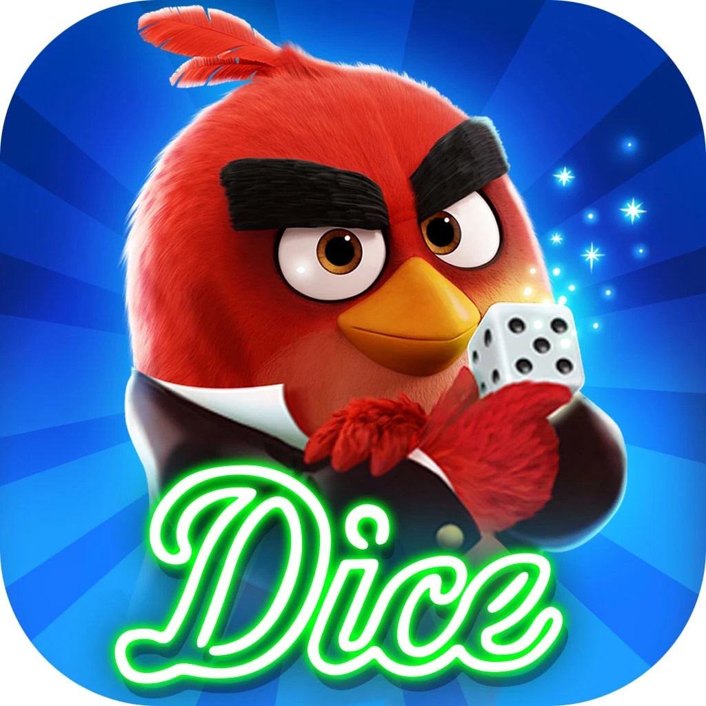 Angry birds dice game