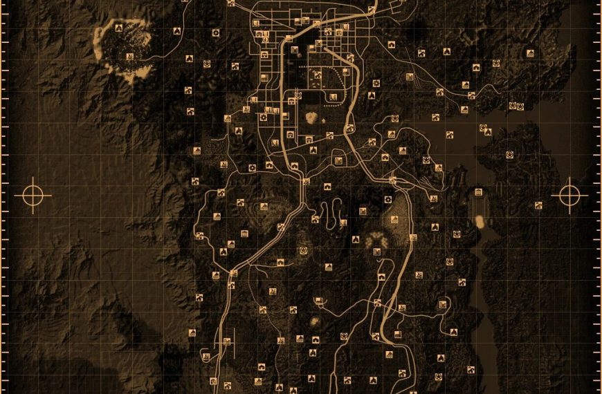 Full map of new vegas