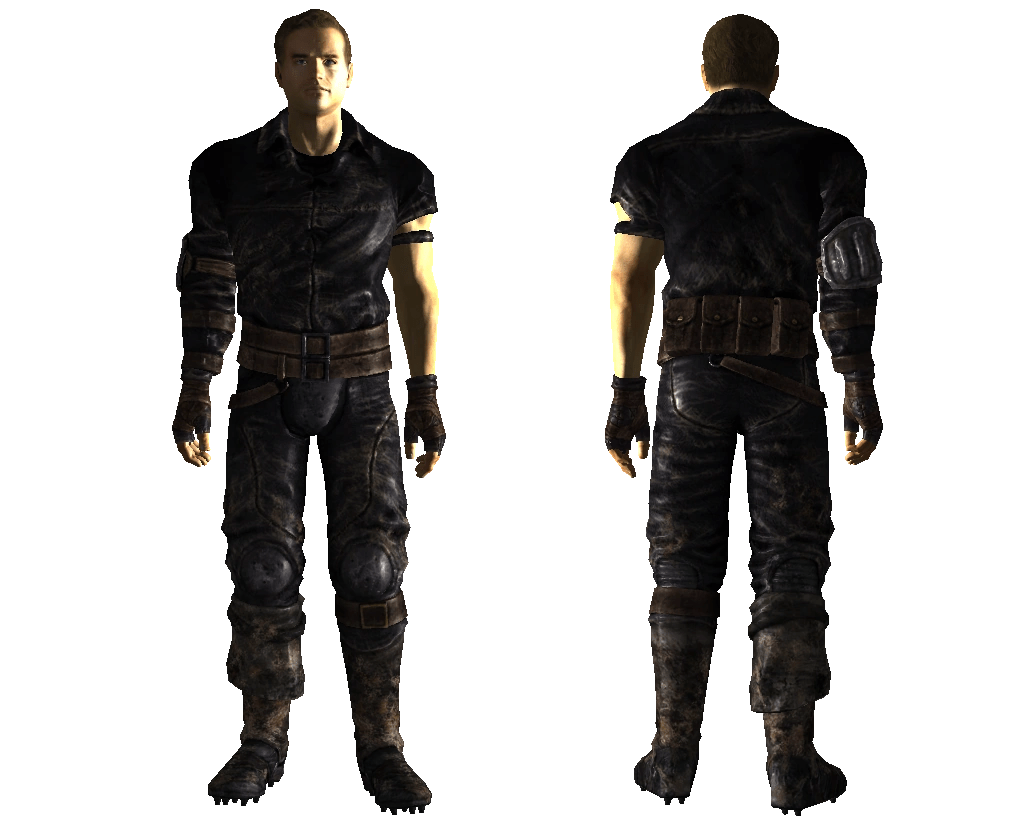 Fallout armor leather google female vault suit armored mods front search improved jumpsuit