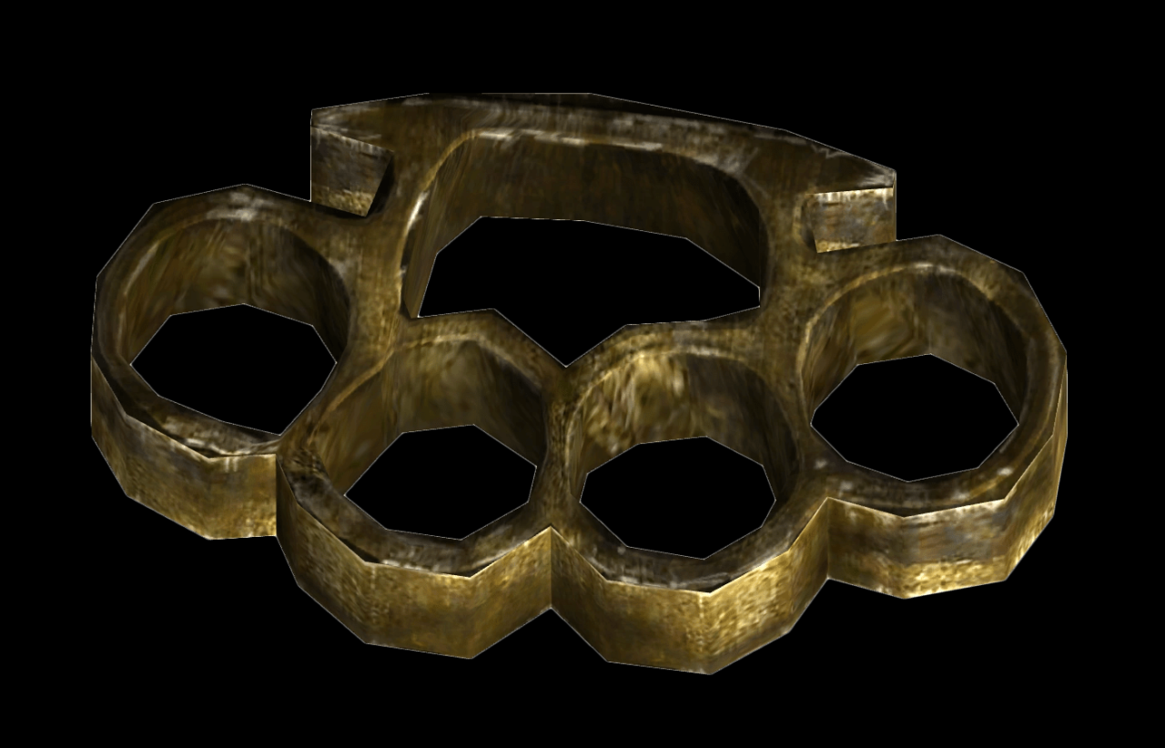 Brass knuckles fallout 4