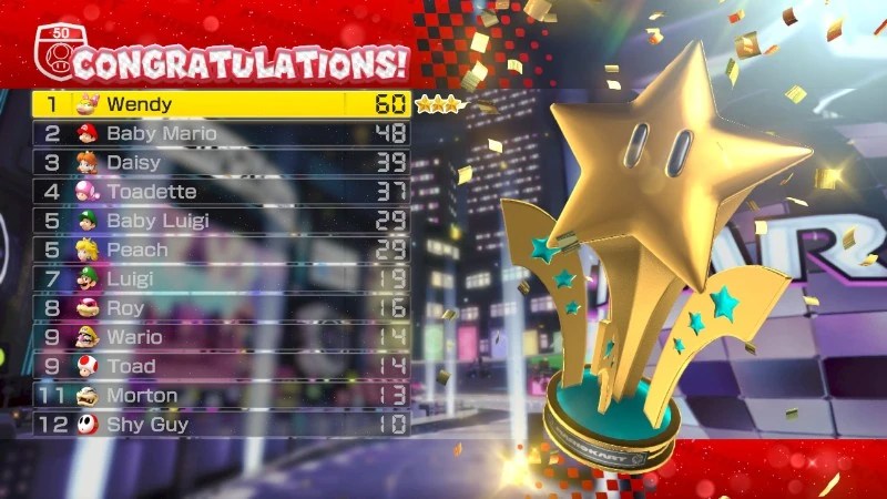 Star cup mario kart 8