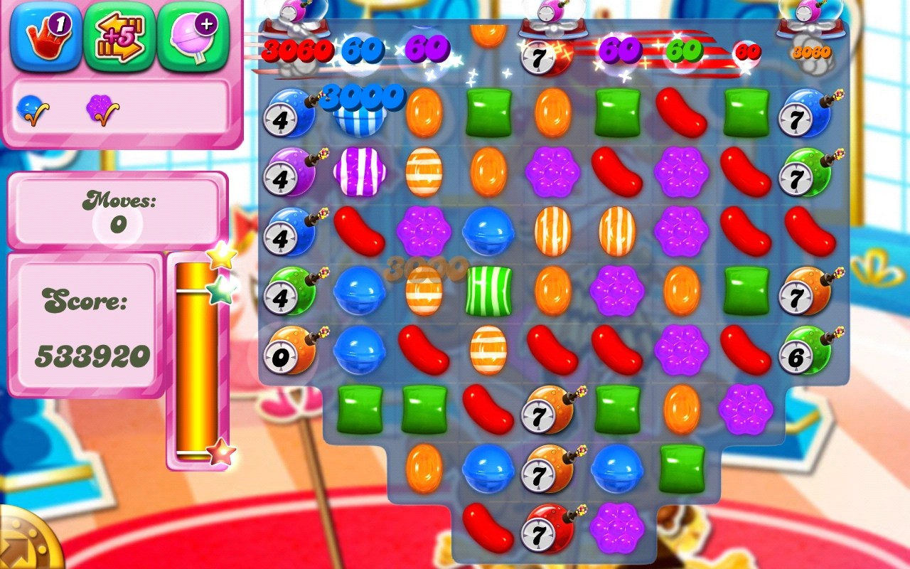 Candy bomb candy crush