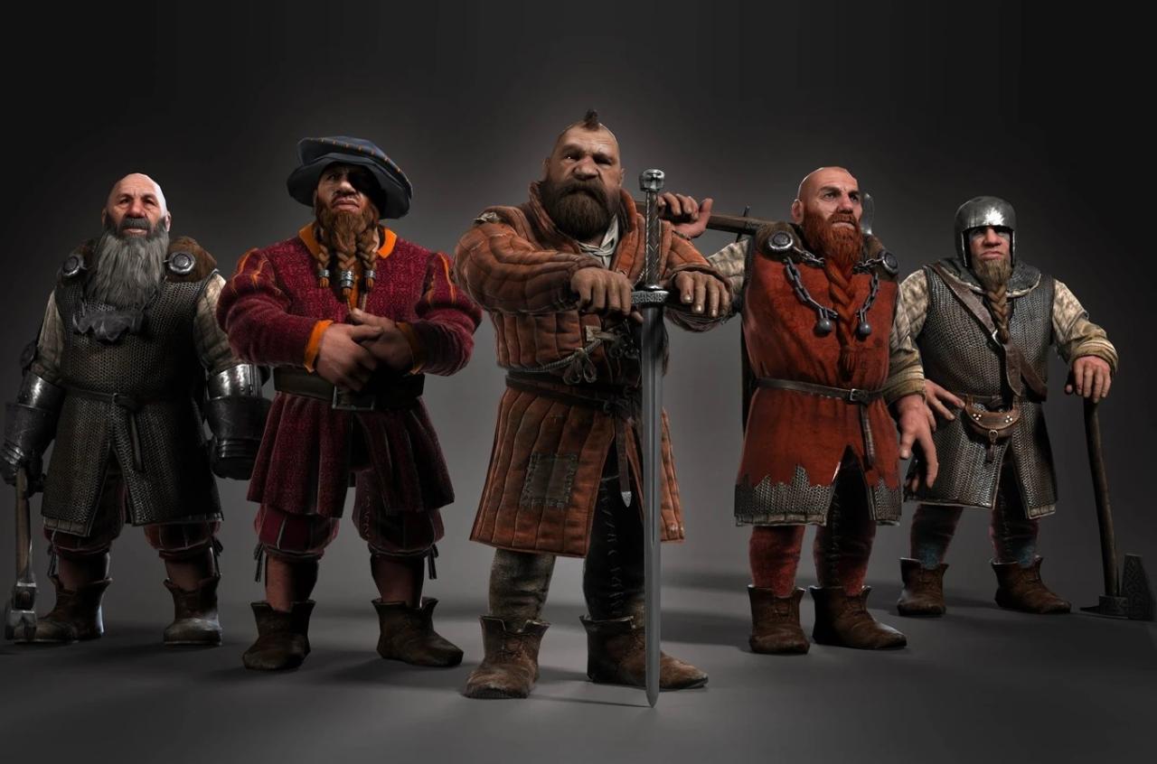 Dwarves in the witcher