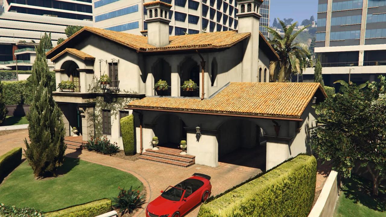 Gta v michael house