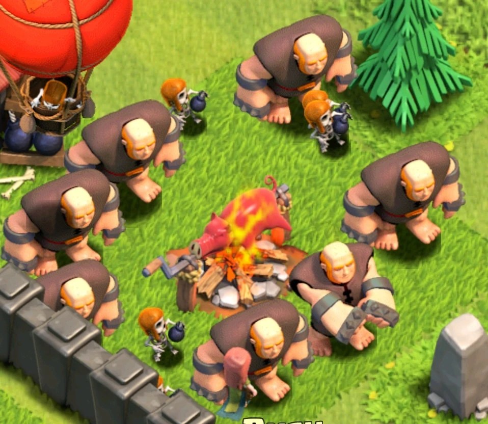 Clash of clans giants