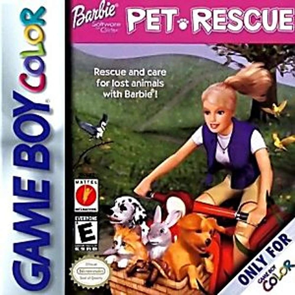 Barbie pet rescue game