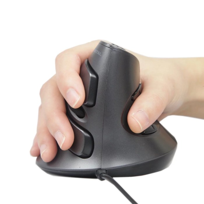 Mice with thumb buttons
