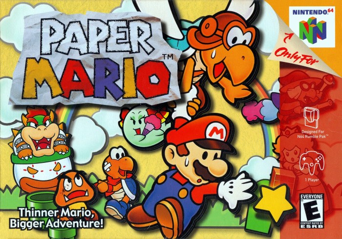 Mario paper n64 rom