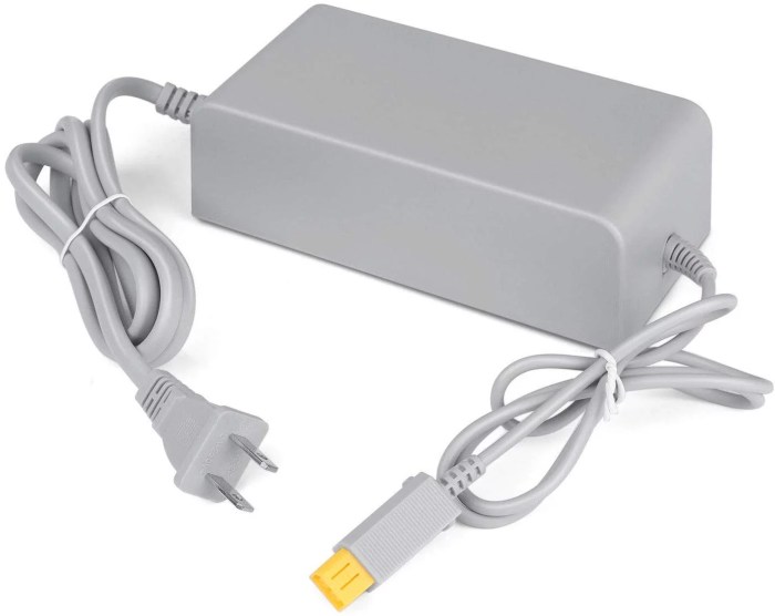 Wii ac adapter on wii u