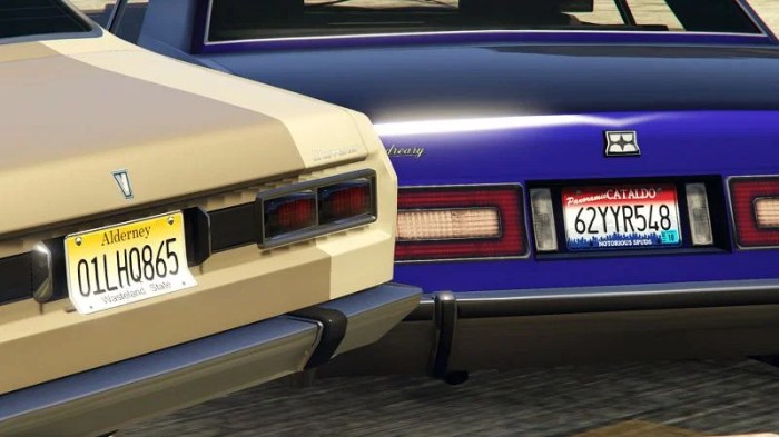 Custom plate gta online