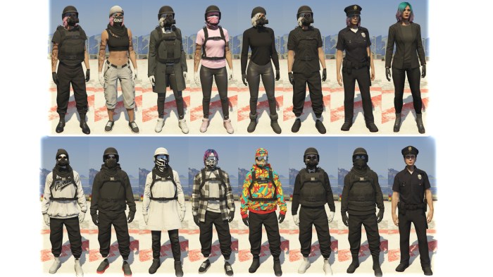 Gta 5 outfits online