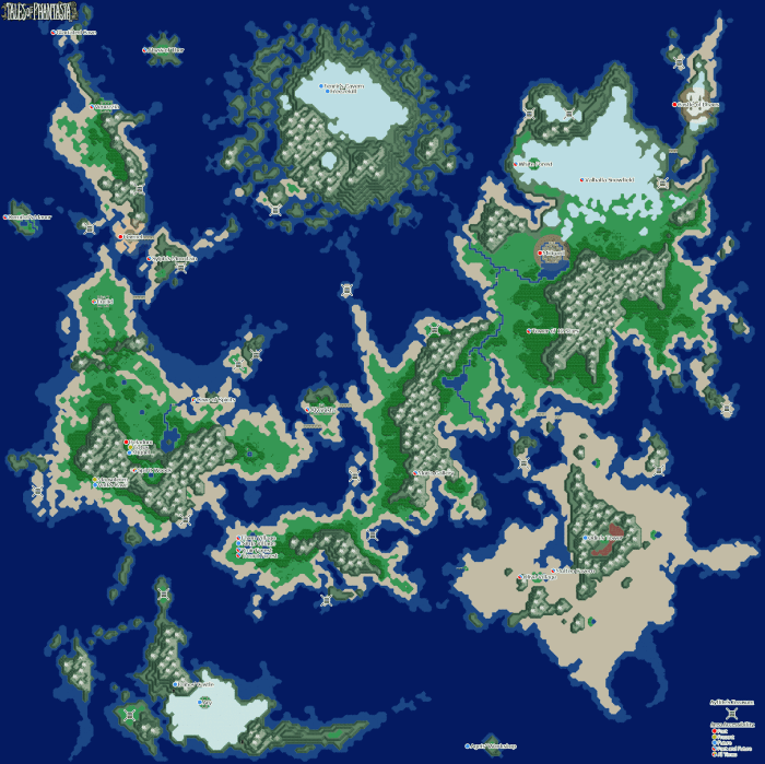 Map tales of symphonia