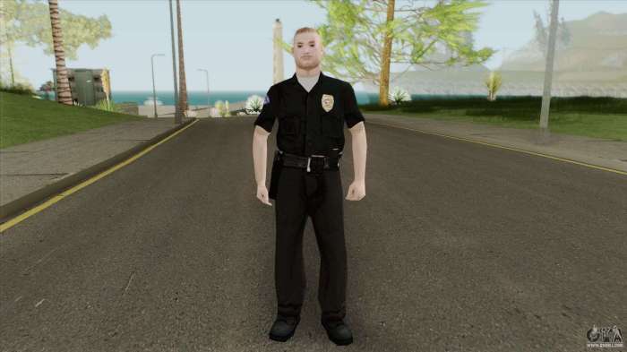 San andreas police radio