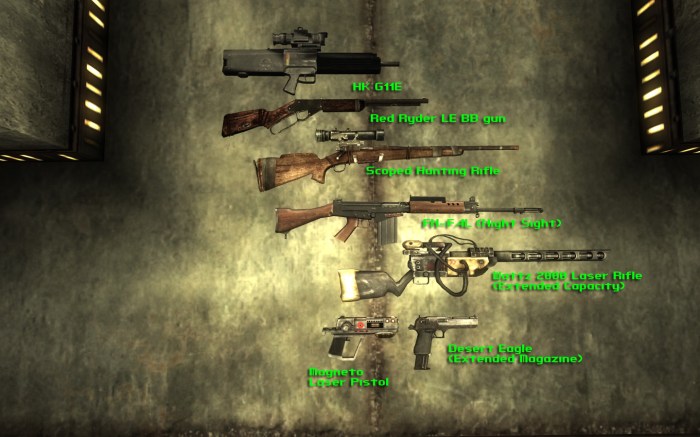 Fallout fandomspot weapons