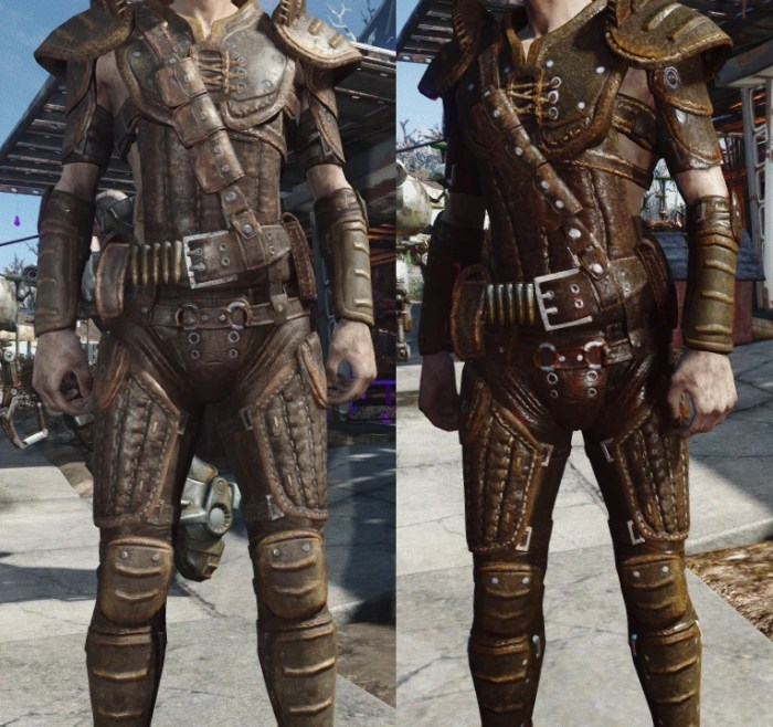 Leather armour fallout 4