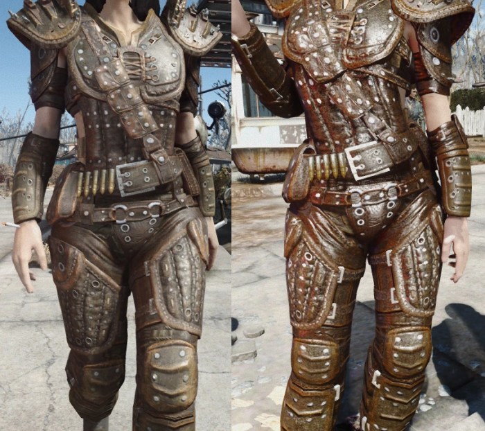 Leather armour fallout 4