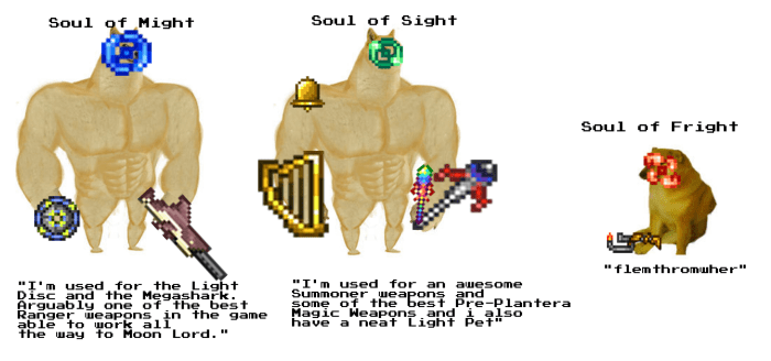 Souls of light calamity