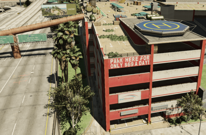 Parking garage gta 5