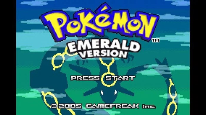 Pokemon team emerald