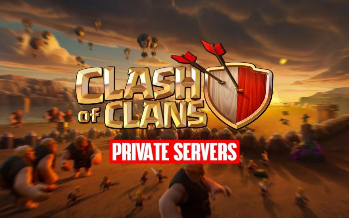 Clash of clans servers