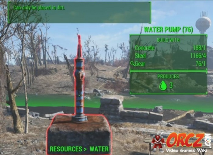 Fallout 4 water pump