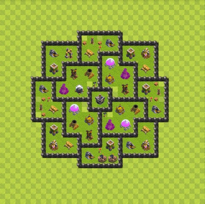 Town hall level 8 base