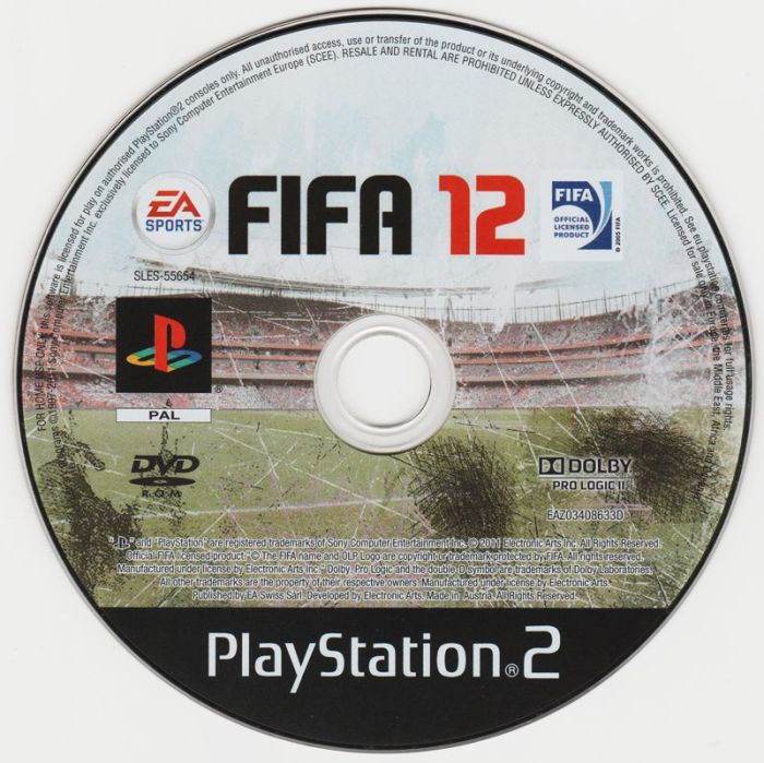 Fifa 12 playstation 2