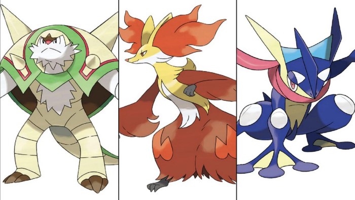 Gen 6 pokemon starter