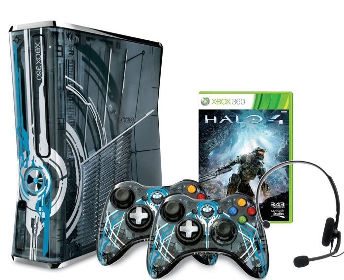 Xbox 360 with halo 4