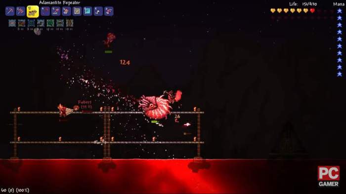 Terraria blood moon boss