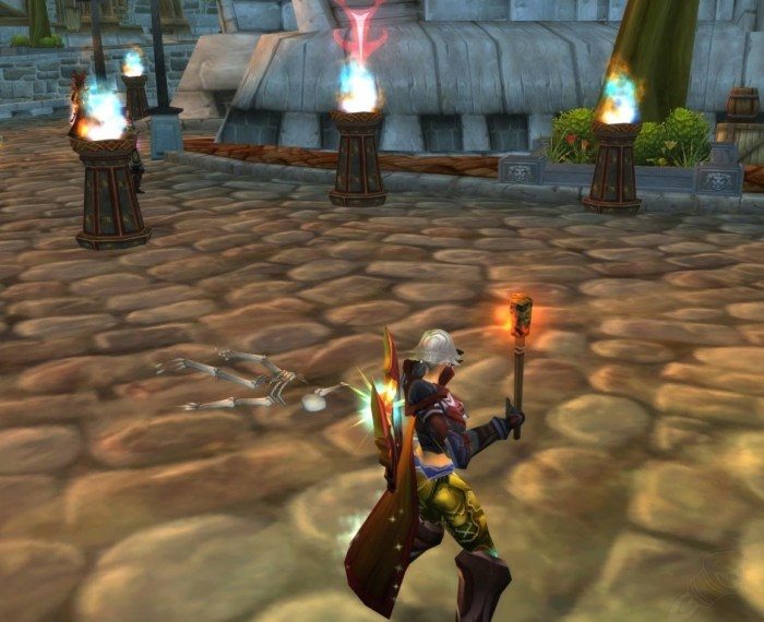 Torch tossing wow quest