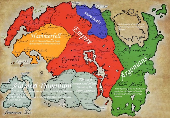 Tamriel skyrim scrolls elder imperiales geopolitical imgur muestro ganaron morrowind oblivion state forbidden affiliations territories karte