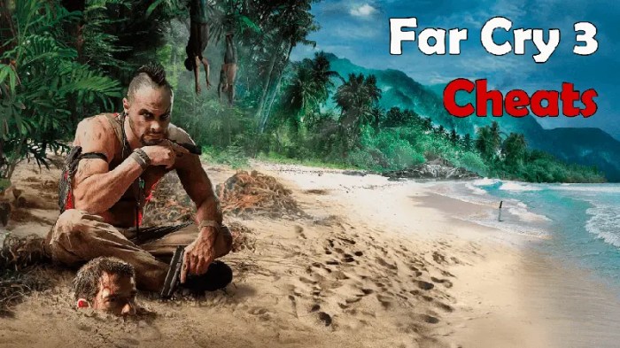 Cheats of far cry 3