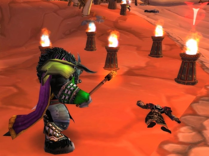 Torch tossing wow quest