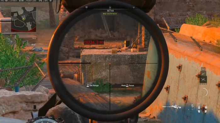 Best sniper scope mw3