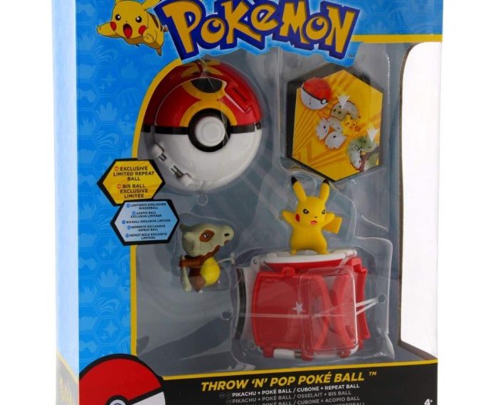 Throw pokemon pop ball pokeball charmander figure great set tomy