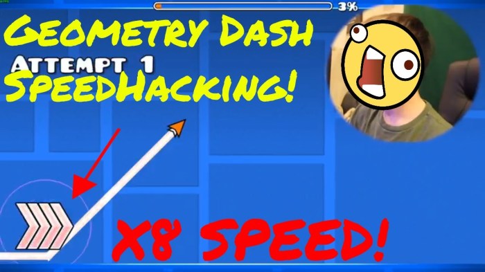 Geometry dash speed hack