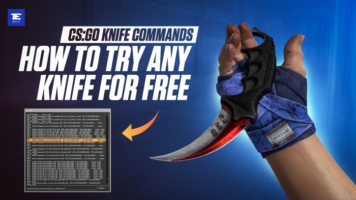 Knife commands cs go