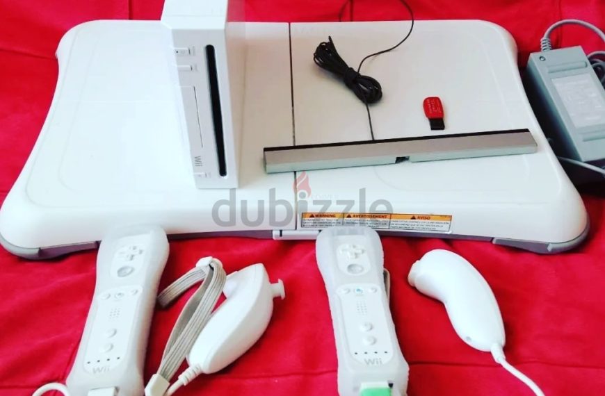 Wii fit console games board gumtree