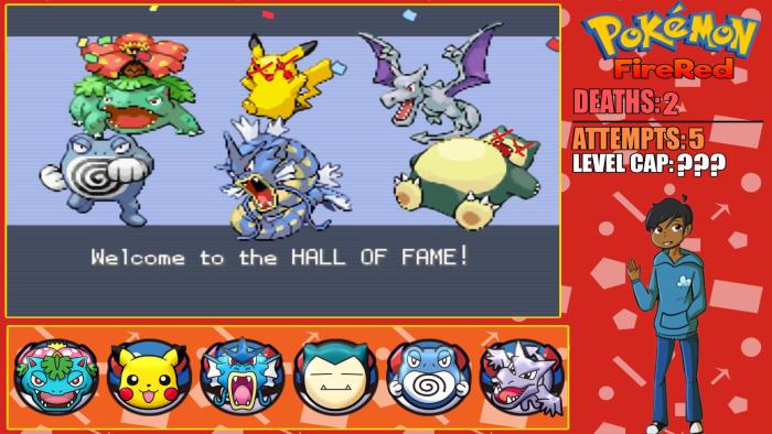 Team pokemon fire red