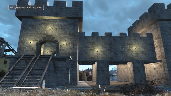 Castle fallout 4 build