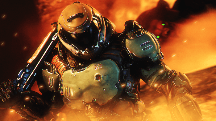 Doom slayer backgrounds videojuegos demon doomguy xbox softworks bethesda crowd spliced wallhaven 1080p 1920 cai xp programmers wallpaperbetter reddit destiny