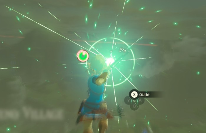 Shock arrows ruta vah beast divine zelda breath wild