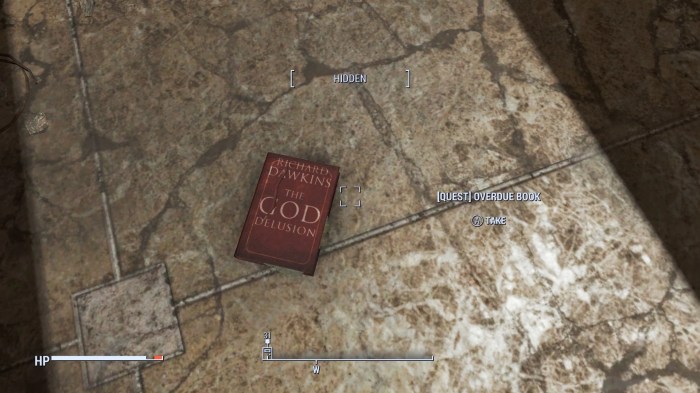 Fallout 4 overdue book